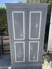 Shabby Chic Upcycled Oak Furniture Land Wardrobe