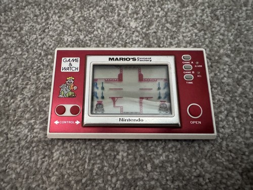 Nintendo game watch mario - nintendo, &