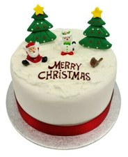 6 piece SET Merry Christmas