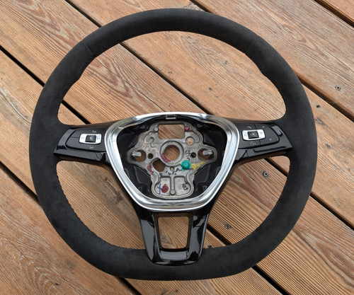 Alcantara steering wheel - steering, for
