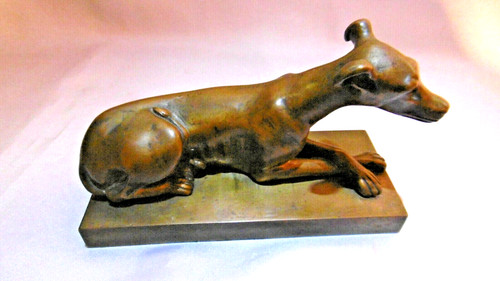 Solid bronze greyhound - solid,