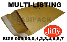 GENUINE JIFFY PADDED ENVELOPES AIRKRAFT BAGS *ALL SIZES* - GOLD