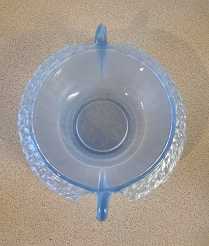 Vintage ice blue bagley glass - vintage,