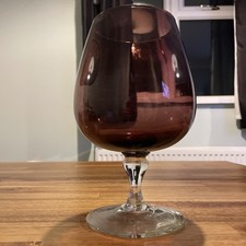 Vintage oversized brandy glass - oversized,