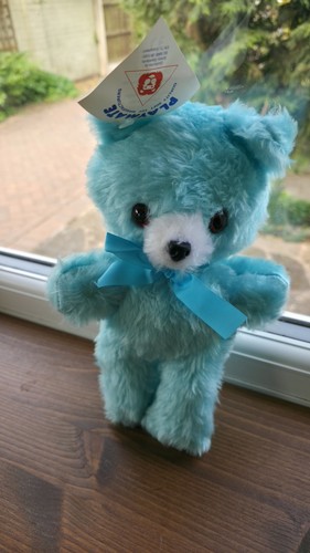 Teddy bear playmate blue hard - teddy,