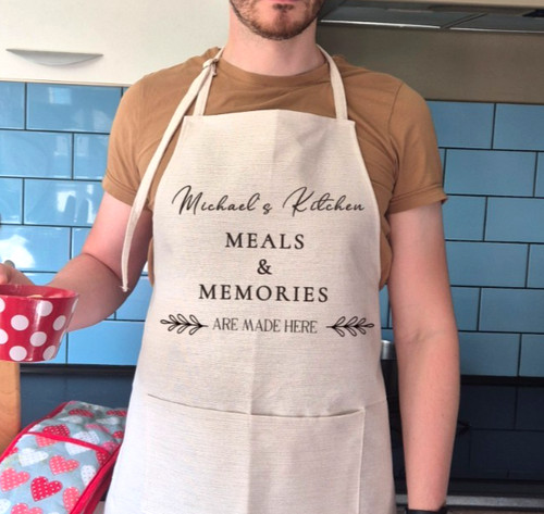 Personalised cooking linen