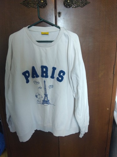 White ladies 2xl sweatshirt - ladies.,