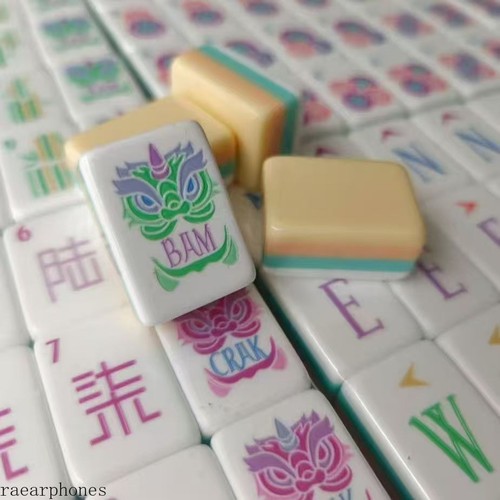 New vibrant layered mahjong - new!,