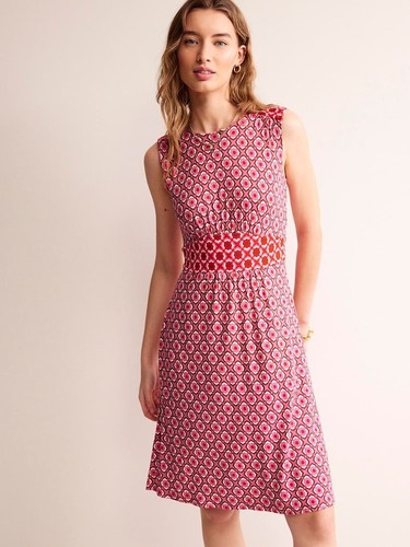 Boden thea sleeveless sangria - thea,