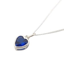 Mini Heart Sapphire September