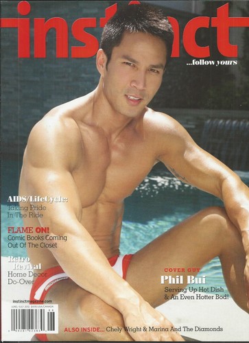 Instinct gay magazine - instinct, phil
