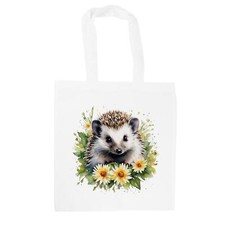 Hedgehog Shopping Bag - Floral