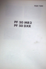 HONDA PF50 MR2 / PF50 DXR MANUAL