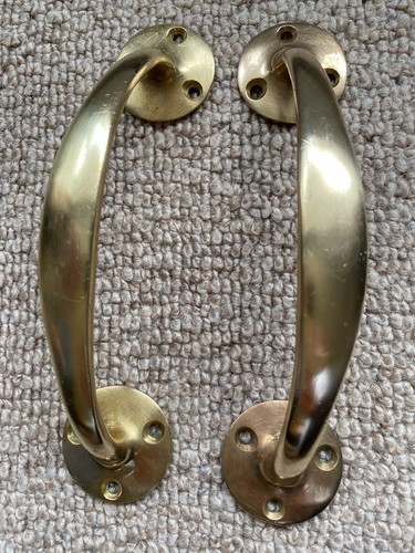 Vintage brass cupboard door - 2,