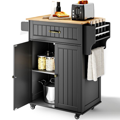 Kitchen island trolley with - kitchen,