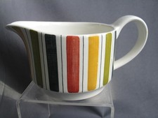 Midwinter " Mexicana" By Jessie Tait   Striped Jug Creamer