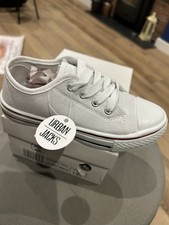 White Converse Style Trainer