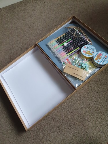 Scrapbook album with box - scrapbook,