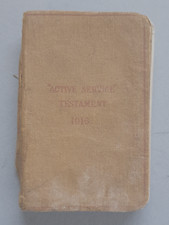 a084 Active Service Testament 1916