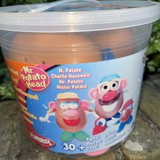 Playskool Mr Potato Head Plus Mrs And Son Parts Galore Potatoes Not Fully Built