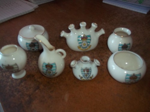 Crested ware china filey - ware,