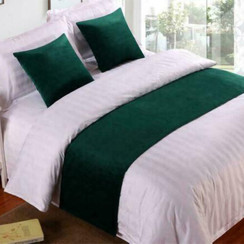 Luxury velvet bed runner - velvet,