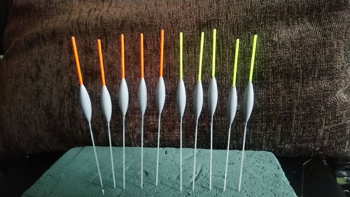 Hand made pole - hand, floats