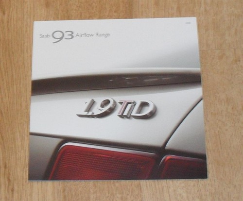 Saab airflow brochure - saab, 93
