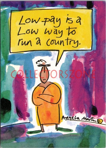 1990 political postcard low - 1990's,