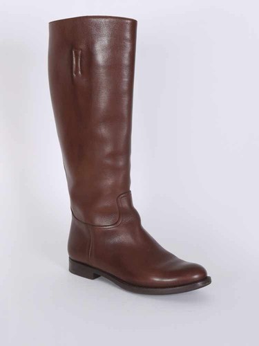Leather long boots genuine - boots,
