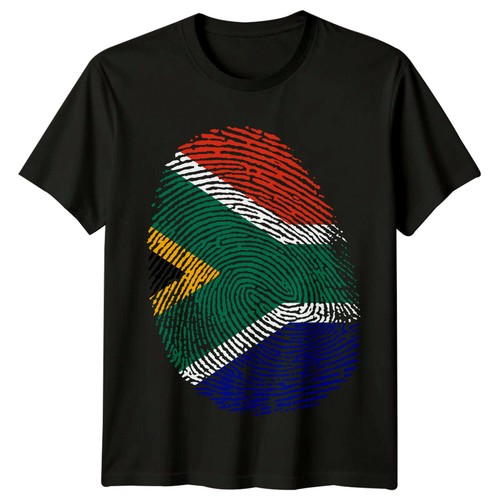South africa flag fingerprint - south,