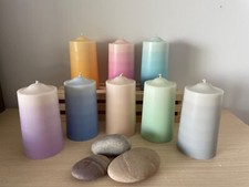 Ombre Pillar Candles -