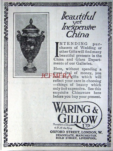 Waring gillow ltd ww1 - ltd,