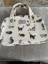 Cath Kidston Zip Up Bag Cream