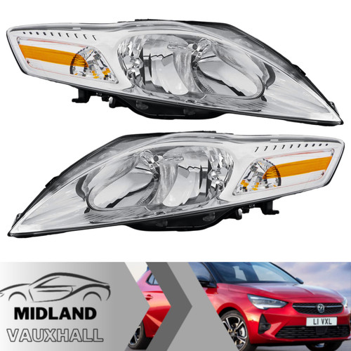 Mondeo headlights pair - headlights, mk4