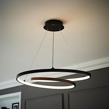 Black ceiling light fitting - ceiling,