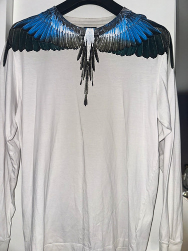 Marcelo burlon white blue - marcelo,