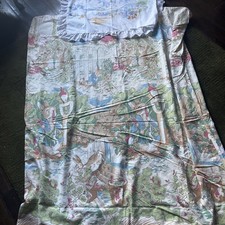 Vintage Double Side PETER RABBIT BEATRIX POTTER DUVET & pillow Case. Horrockses