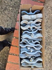 40x used heras fencing clips - 40x,