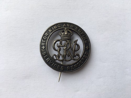 Ww1 services rendered silver - services,
