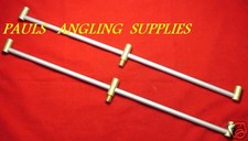  2 X CARP FISHING ROD POD BUZZ