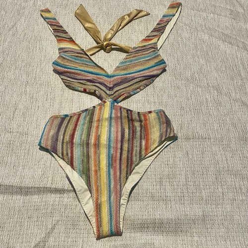 Missoni mare metallic zigzag - mare,