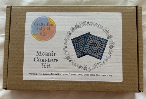 Mosaic coasters kit craft - coasters,