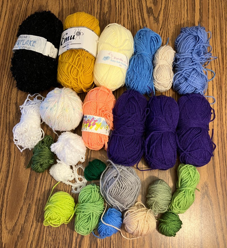 Assorted wool oddments - assorted,
