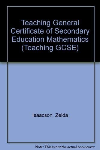 Teaching general certificate - teaching,