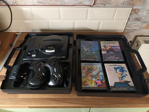 Sega mega drive console - drive,