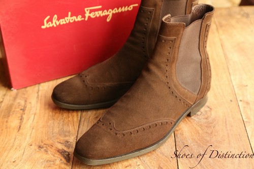 Salvatore ferragamo suede - salvatore,