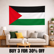 Palestine Flag - Large 5 X 3