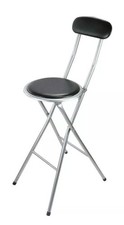 FOLDING PADDED CHAIR BAR STOOL
