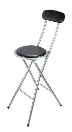 Folding padded chair bar stool - chair,